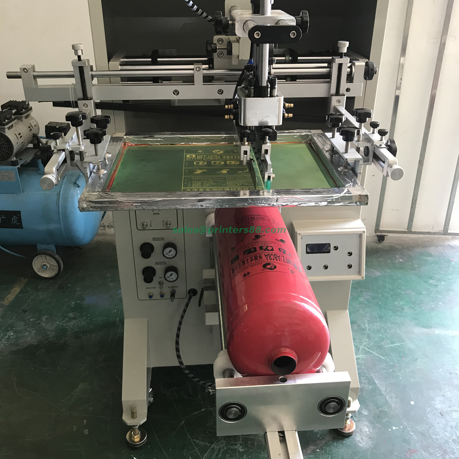 Fire Extinguisher Screen Printing Machine ( HX-2A )