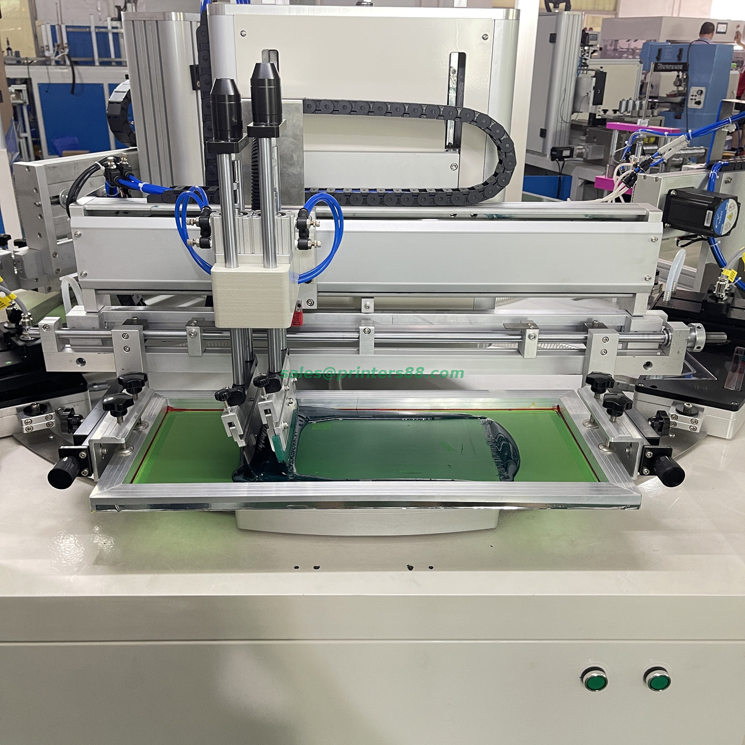 Automatic Rotary Screen Printing Machine for Scales 