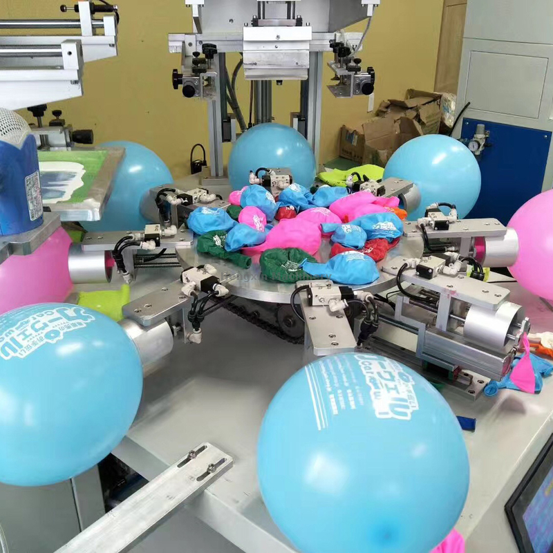 two color screen printing machine for balloon (HXBA2) Buy balloon