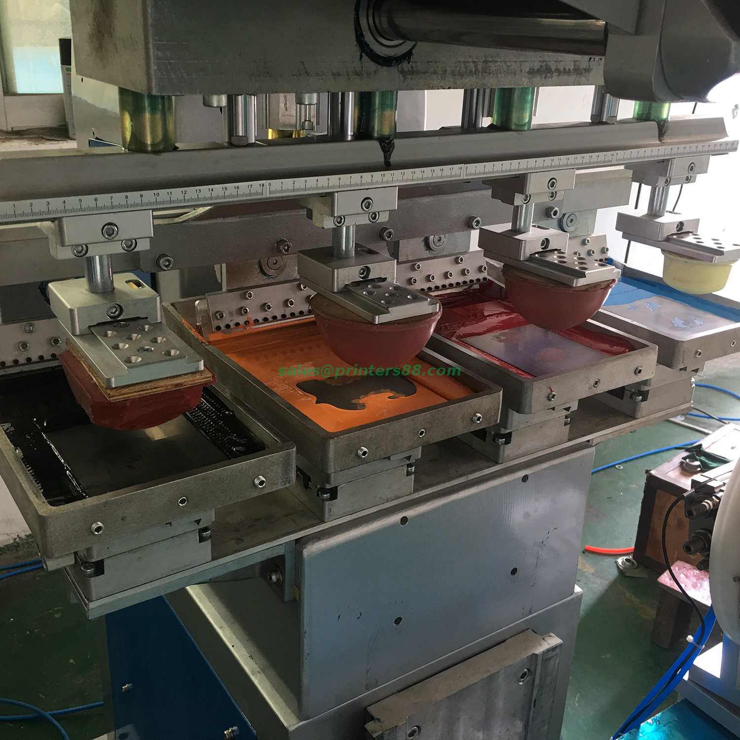 Four Color Pad Printing Machine (P4/S)